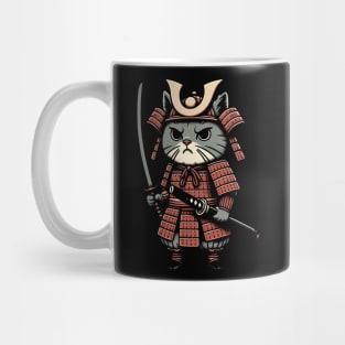 Samurai Cat - Warrior Kitten in Armor Mug